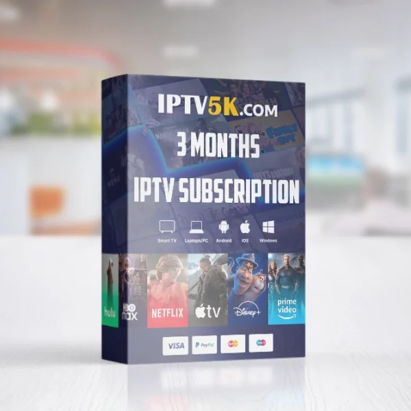 3 MONTHS IPTV SUBSCRIPTION